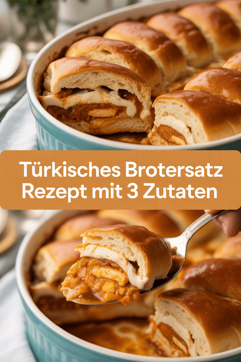 Türkisches Brotersatz Rezept mit 3 Zutaten