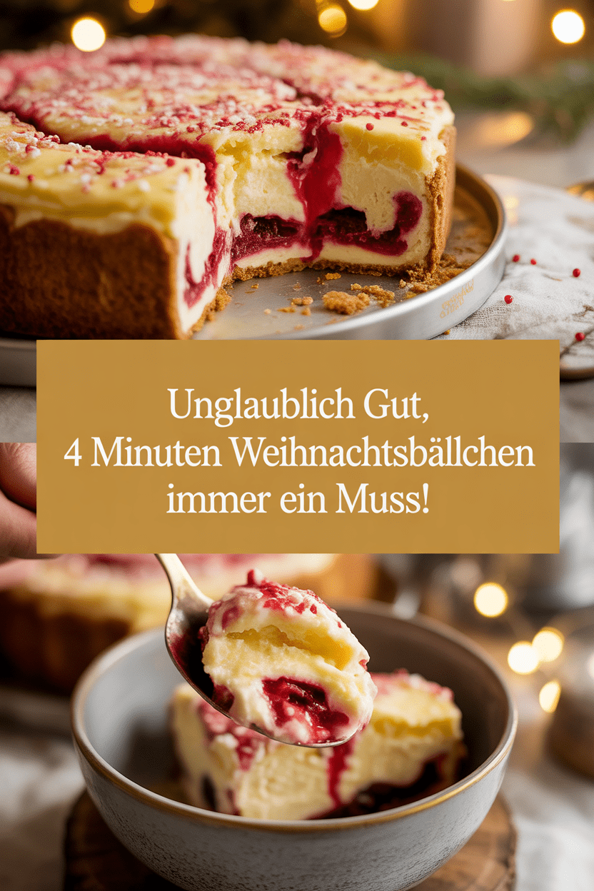 Unglaublich gut, 4 Minuten Weihnachtsbällchen immer ein Muss!