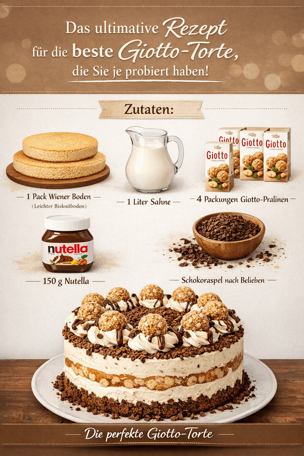 Das ultimative Rezept für die beste Giotto-Torte, die Sie je probiert haben!