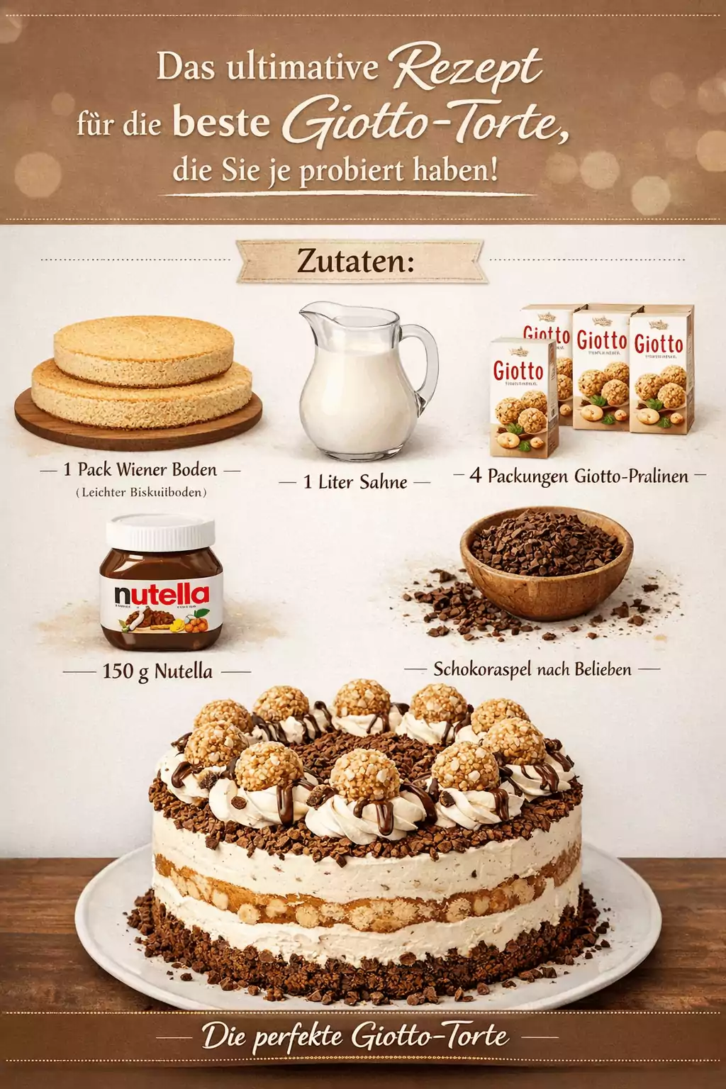 Das ultimative Rezept für die beste Giotto-Torte, die Sie je probiert haben!