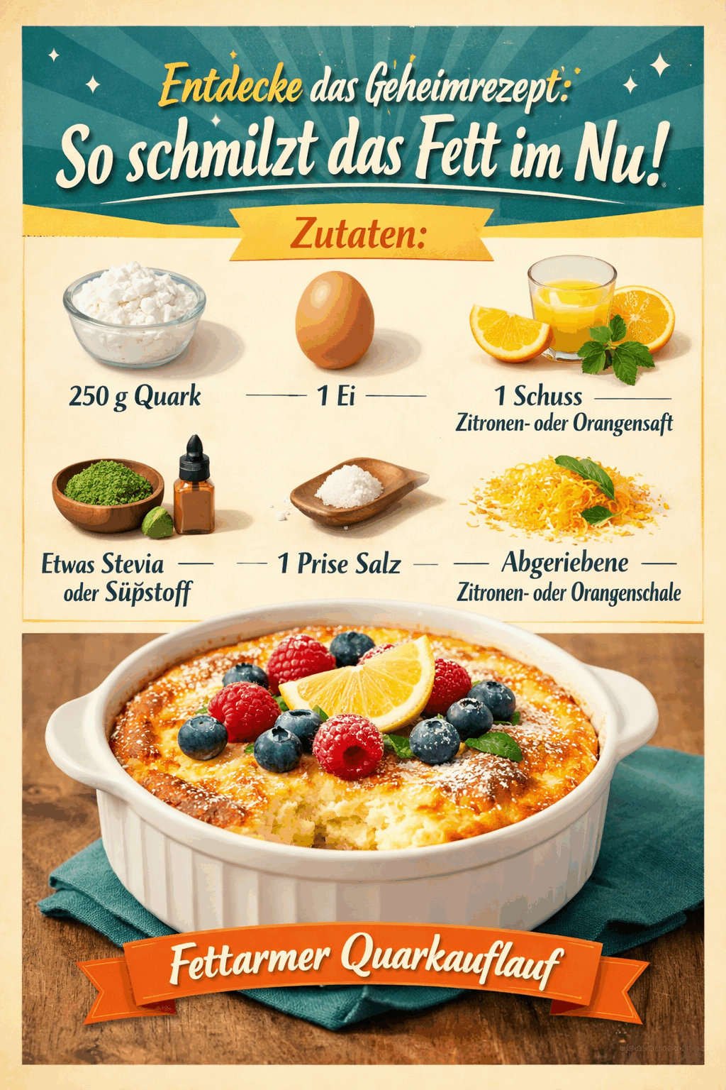 Entdecke das Geheimrezept: So schmilzt das Fett im Nu!