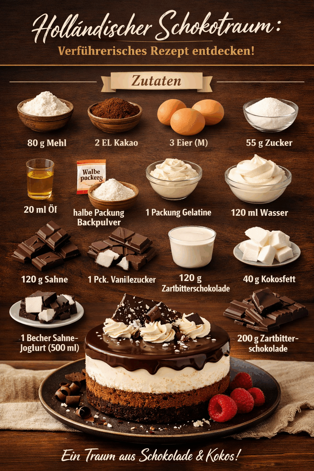 Holländischer Schokotraum: Verführerisches Rezept entdecken!