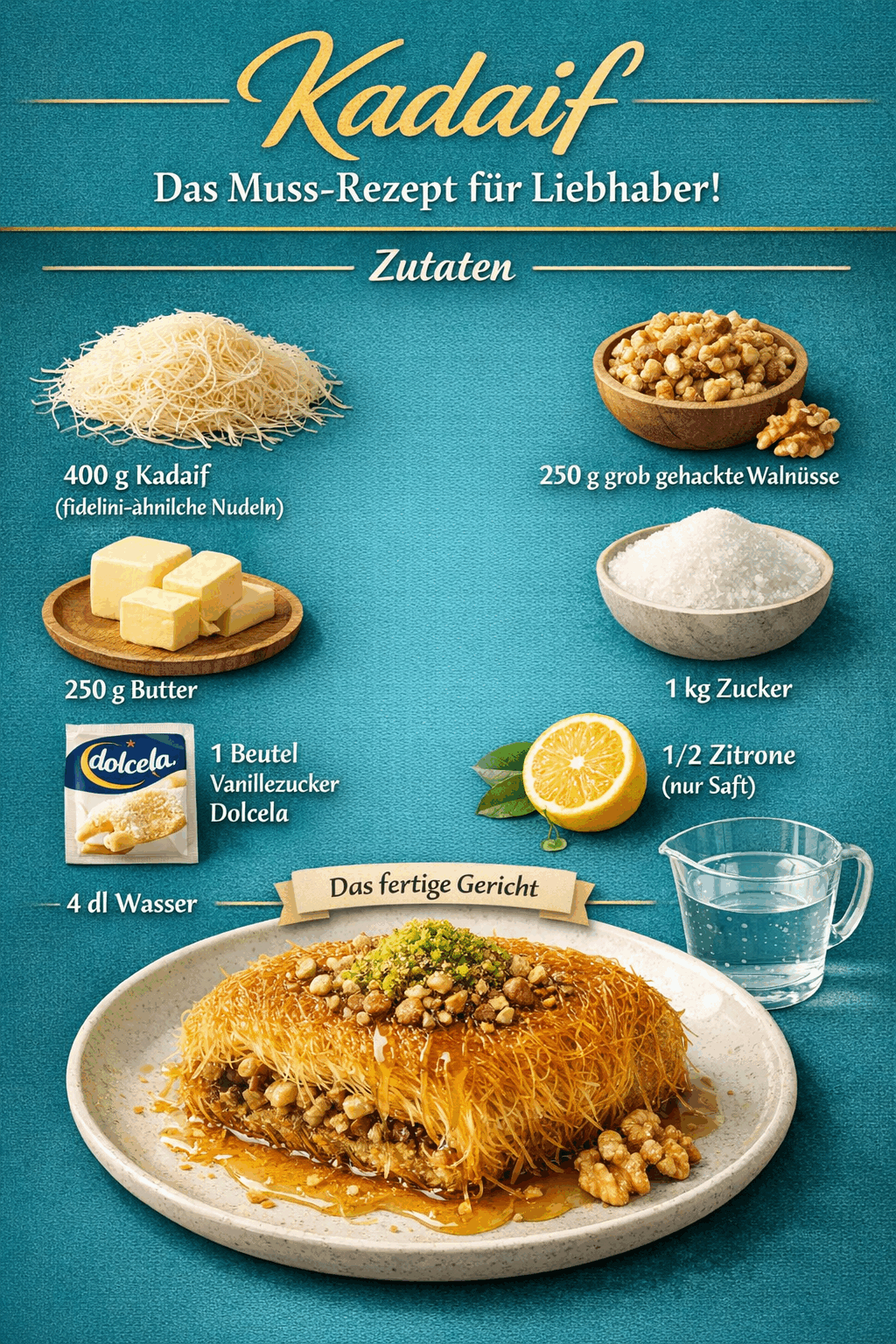 Kadaif: Das Muss-Rezept für Liebhaber!