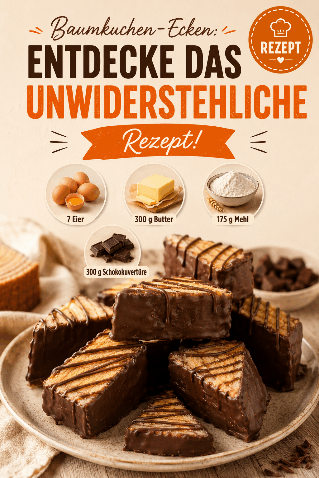 Baumkuchen-Ecken: Entdecke das unwiderstehliche Rezept!