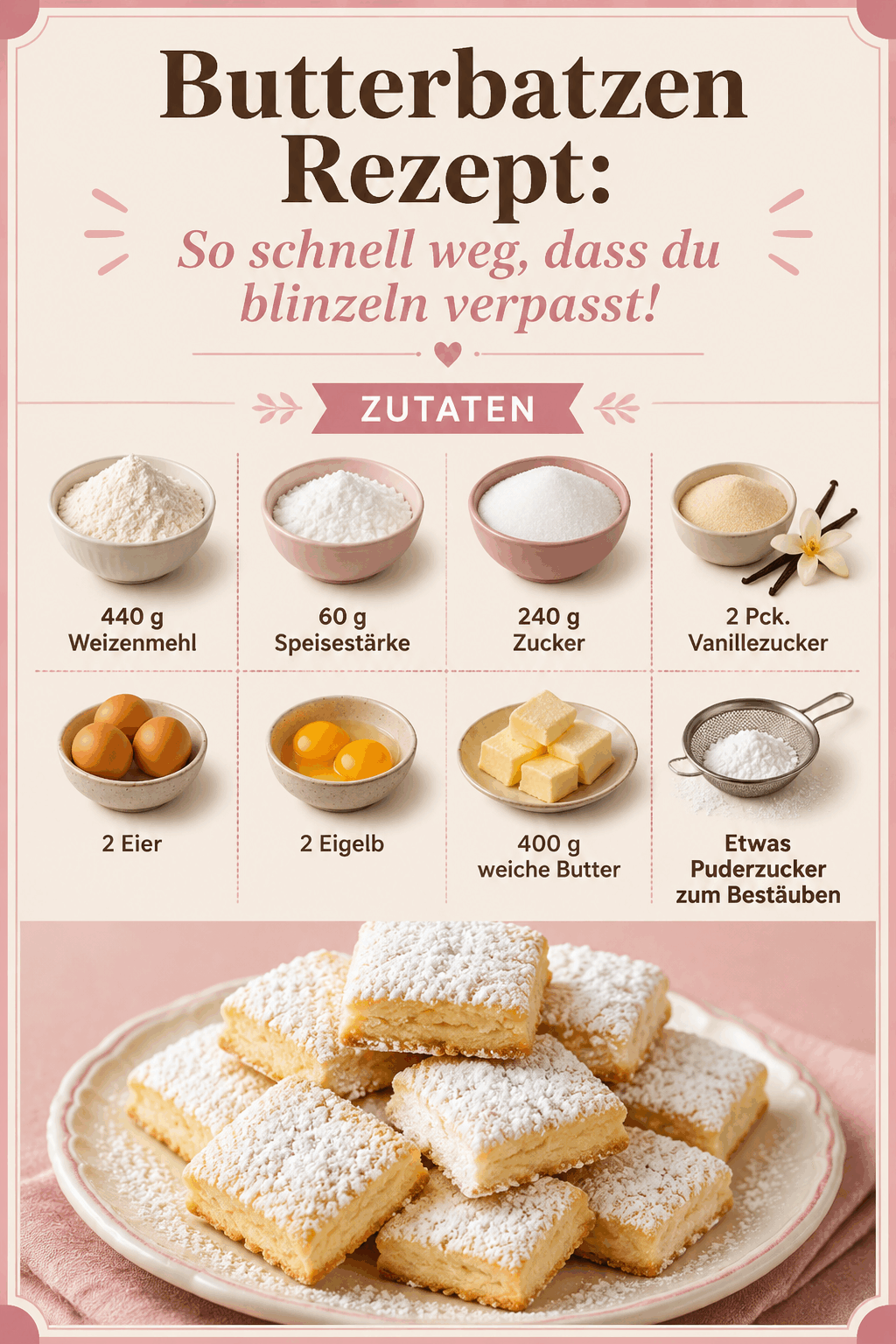 Butterbatzen Rezept: So schnell weg, dass du blinzeln verpasst!
