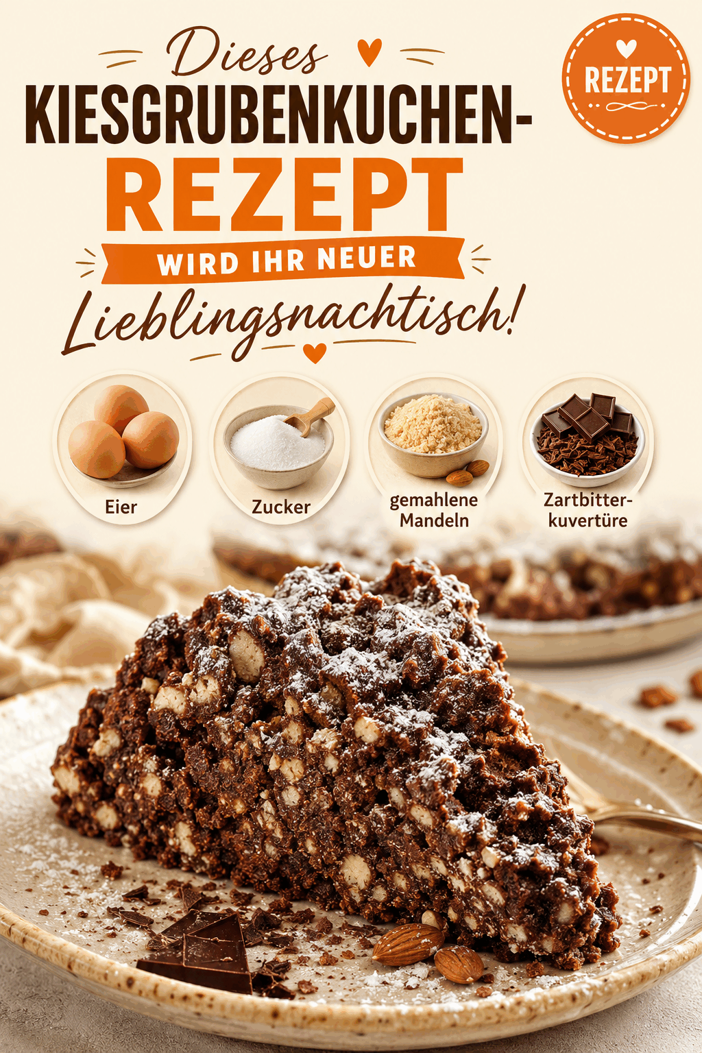Dieses Kiesgrubenkuchen-Rezept wird Ihr neuer Lieblingsnachtisch!
