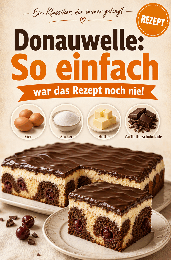 Donauwelle: So einfach war das Rezept noch nie!