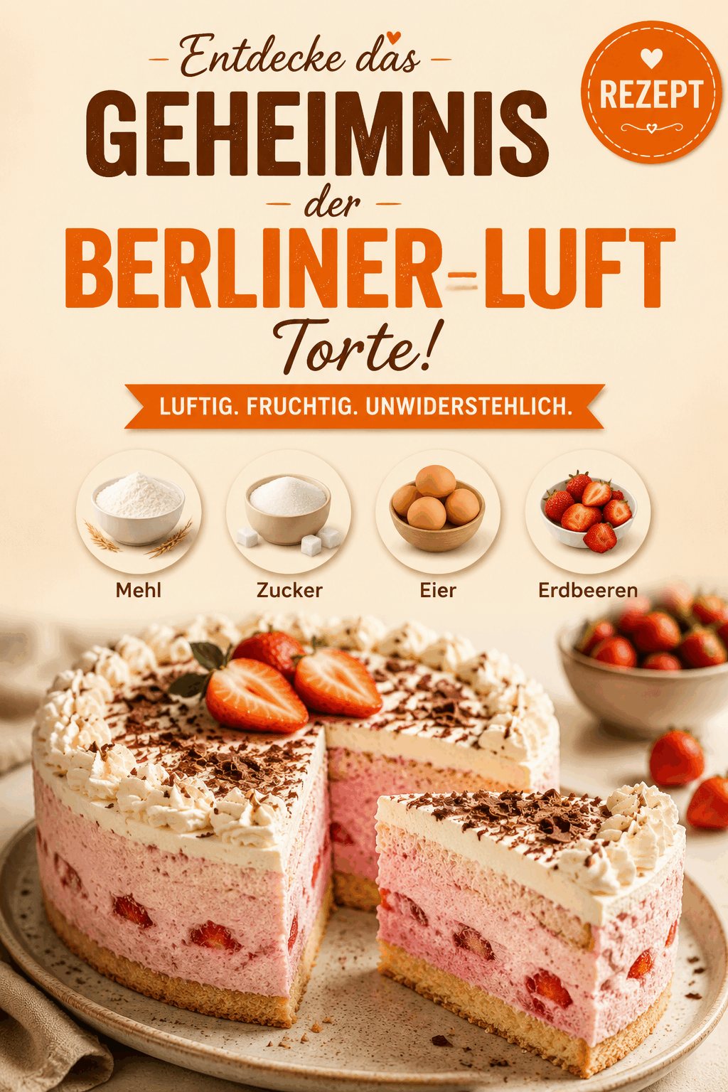 Entdecke das Geheimnis der Berliner-Luft Torte!