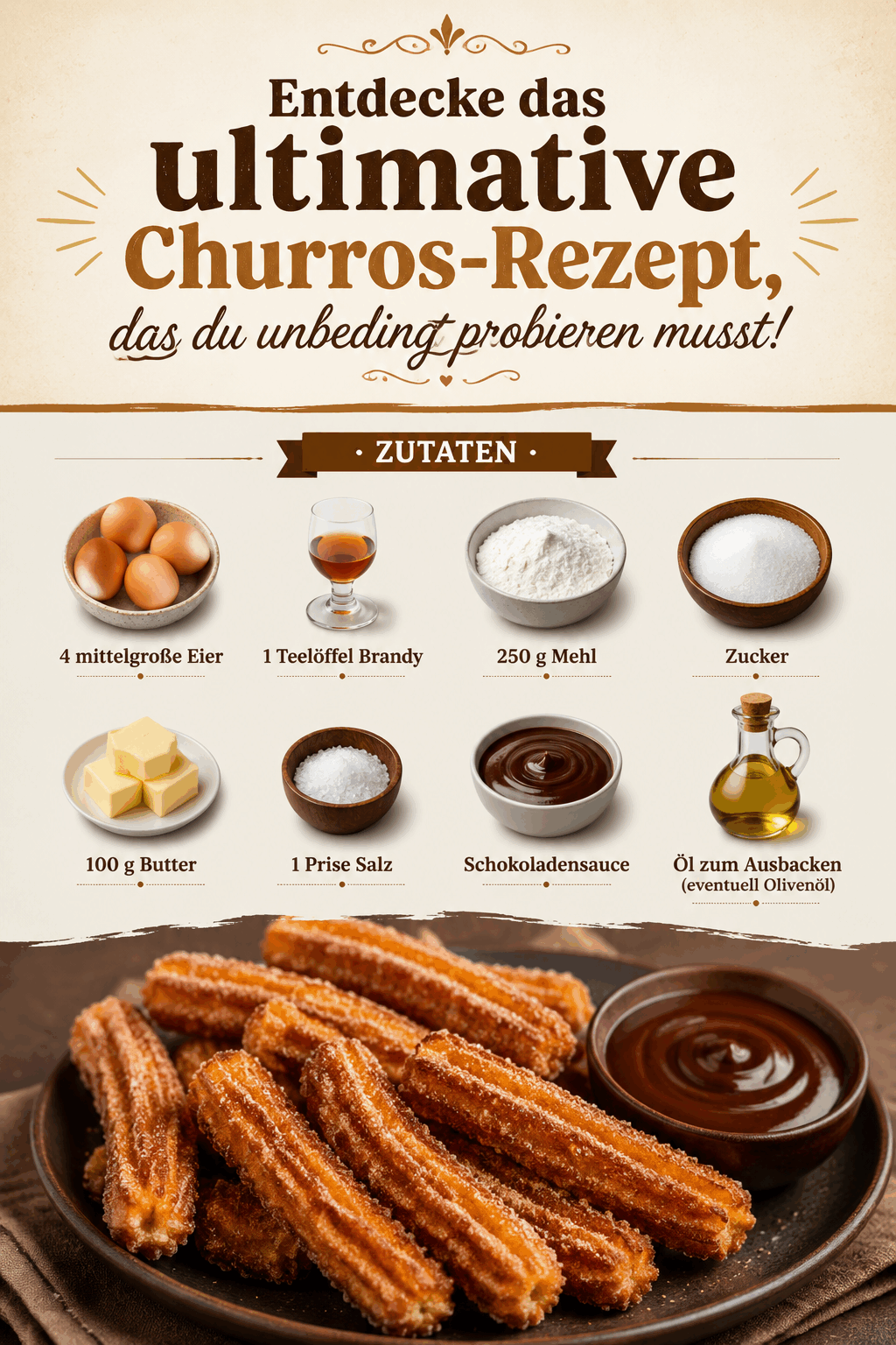 Entdecke das ultimative Churros-Rezept, das du unbedingt probieren musst!