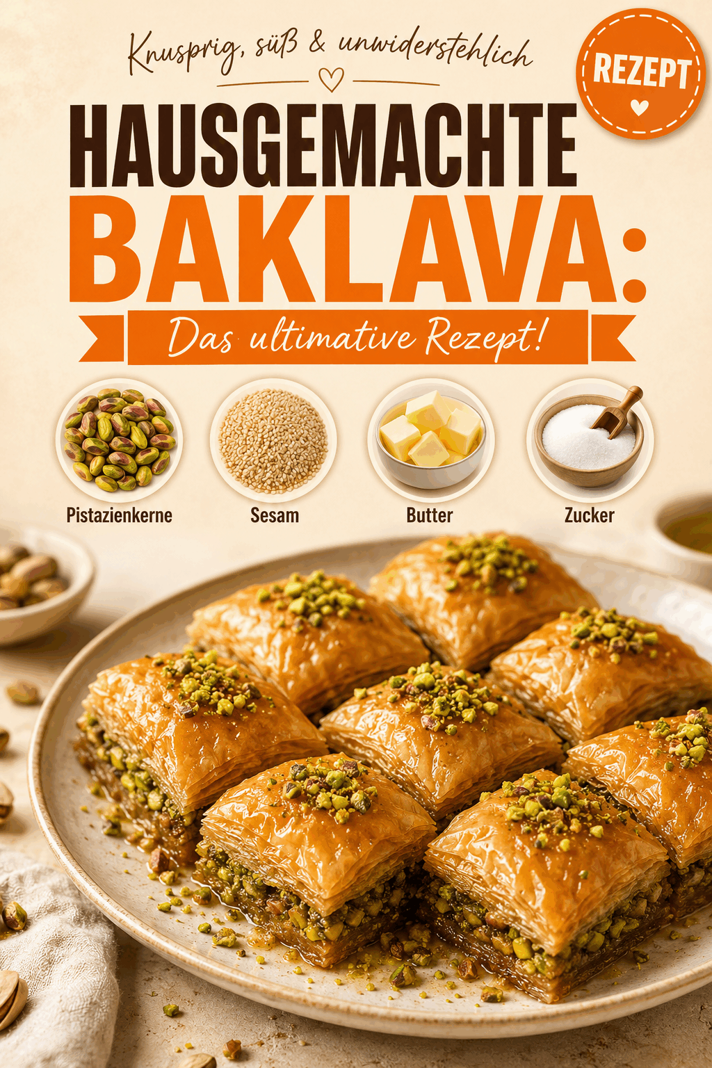 Hausgemachte Baklava: Das ultimative Rezept!
