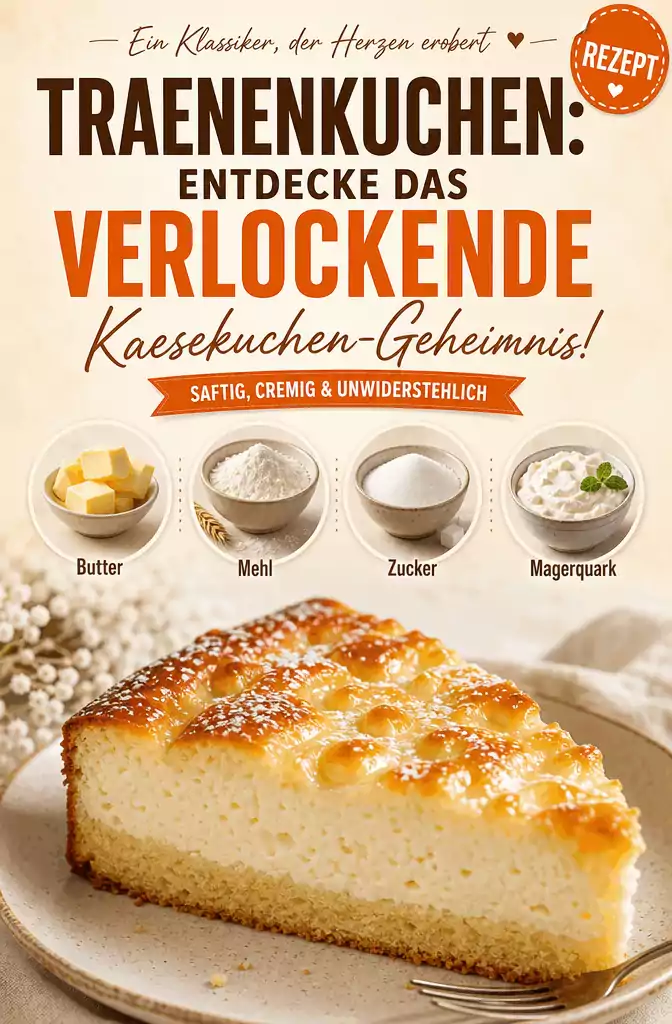 Tränenkuchen: Entdecke das verlockende Käsekuchen-Geheimnis!