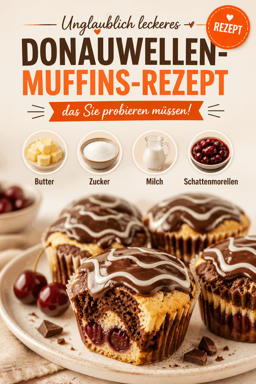 Unglaublich leckeres Donauwellen-Muffins-Rezept, das Sie probieren müssen!