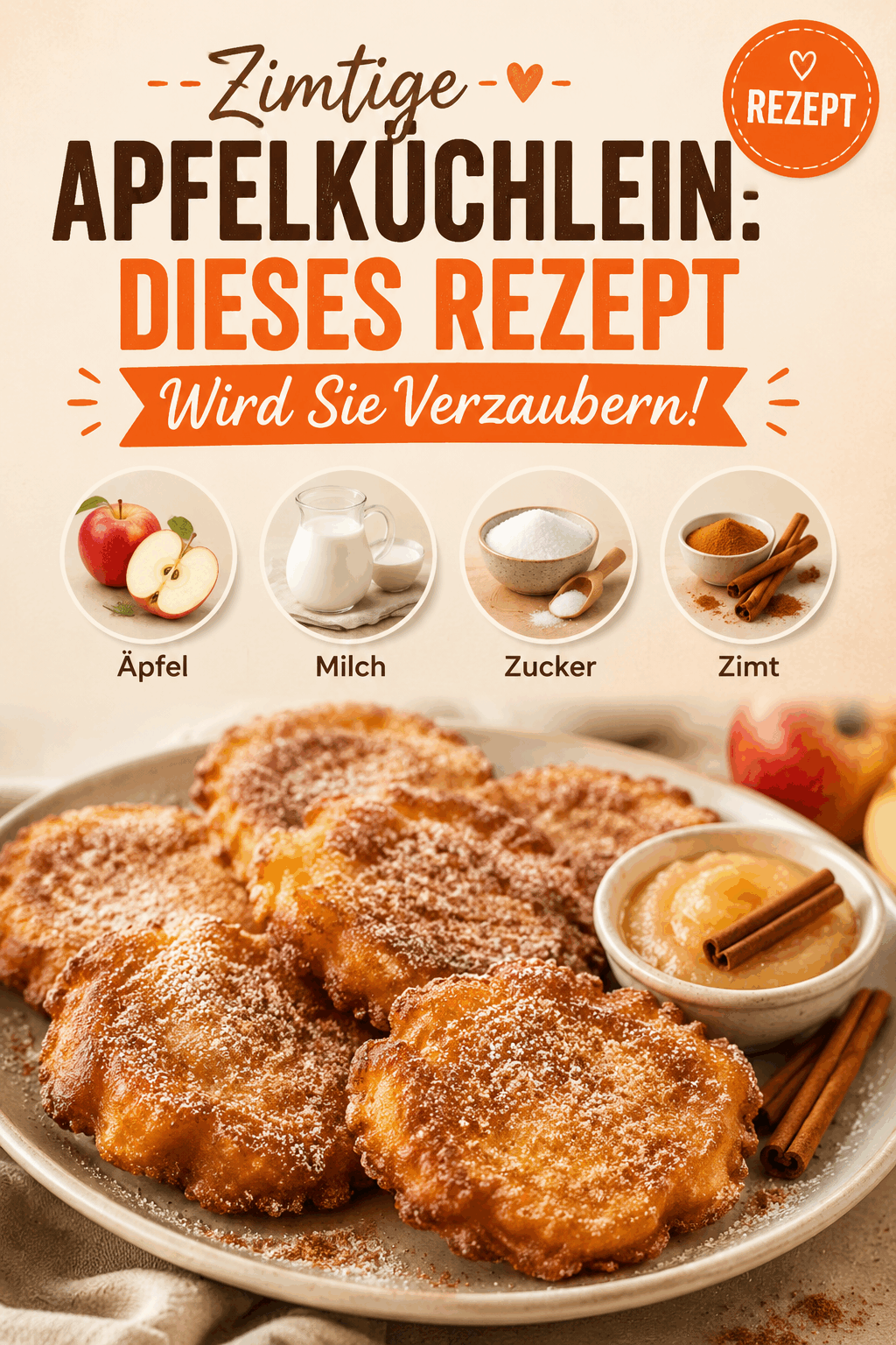 Zimtige Apfelküchlein: Dieses Rezept Wird Sie Verzaubern!