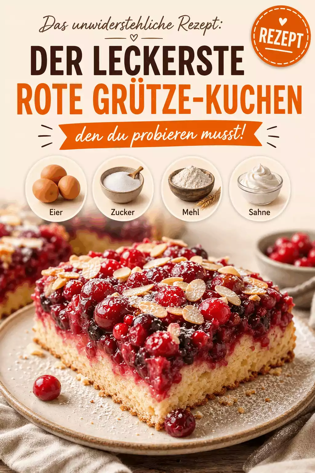 Das unwiderstehliche Rezept: Der leckerste Rote Grütze-Kuchen, den du probieren musst!