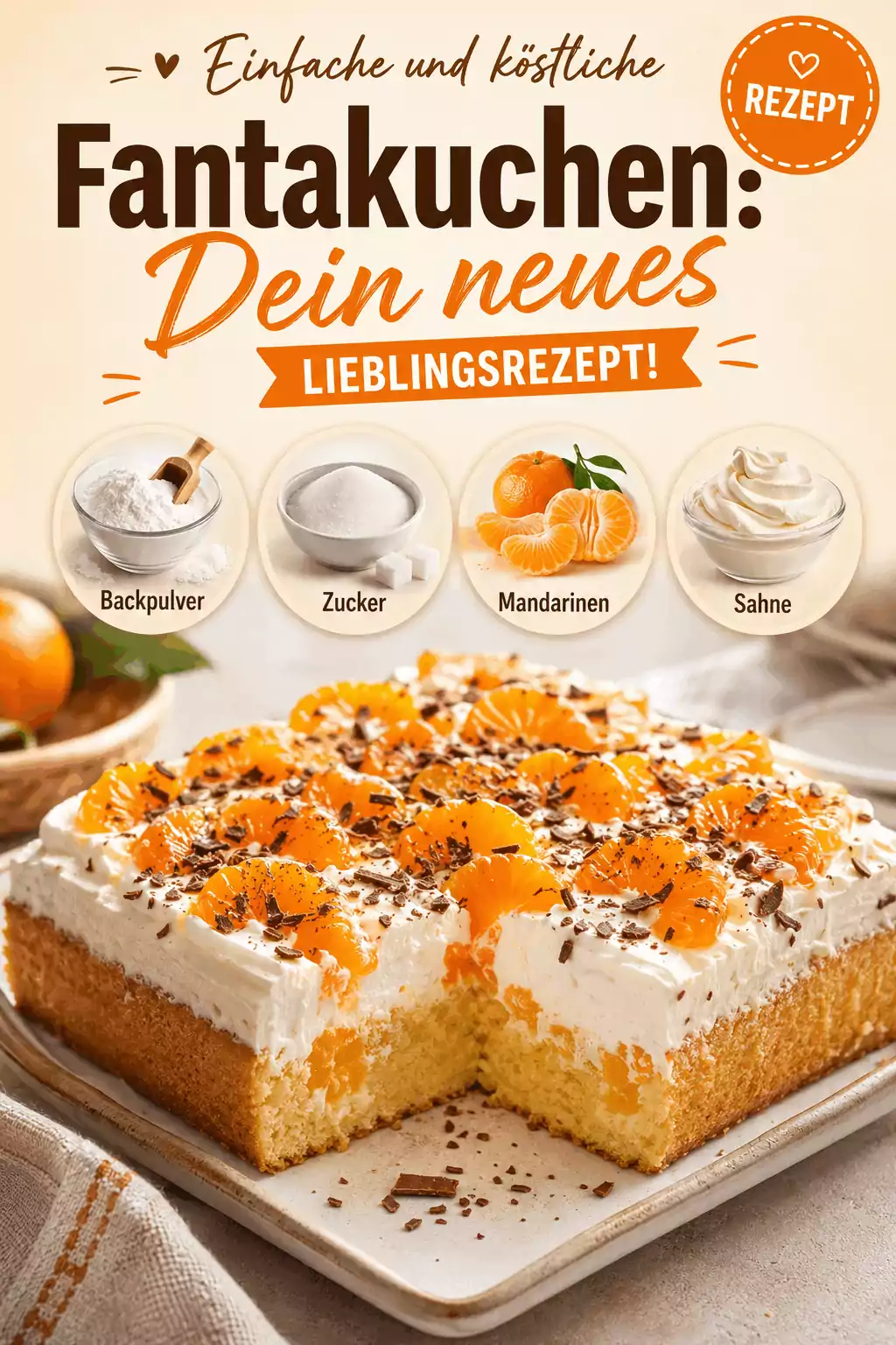 Einfache und köstliche Fantakuchen: Dein neues Lieblingsrezept!