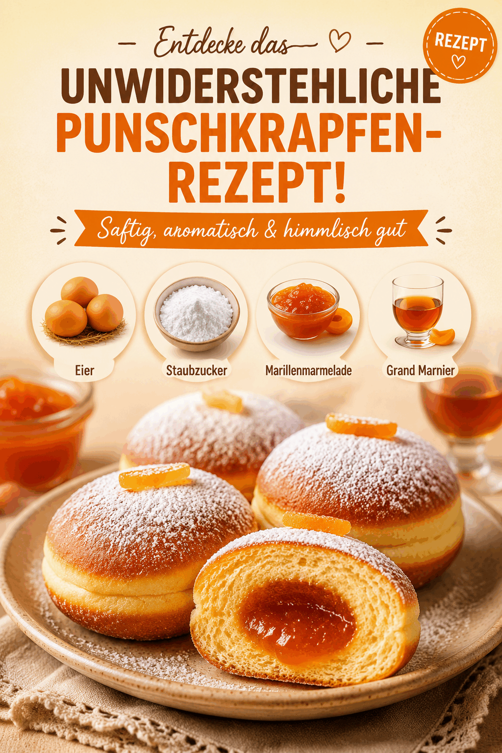 Entdecke das unwiderstehliche Punschkrapfen-Rezept!