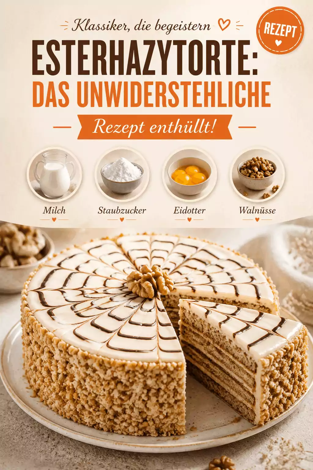 Esterhazytorte: Das unwiderstehliche Rezept enthüllt!