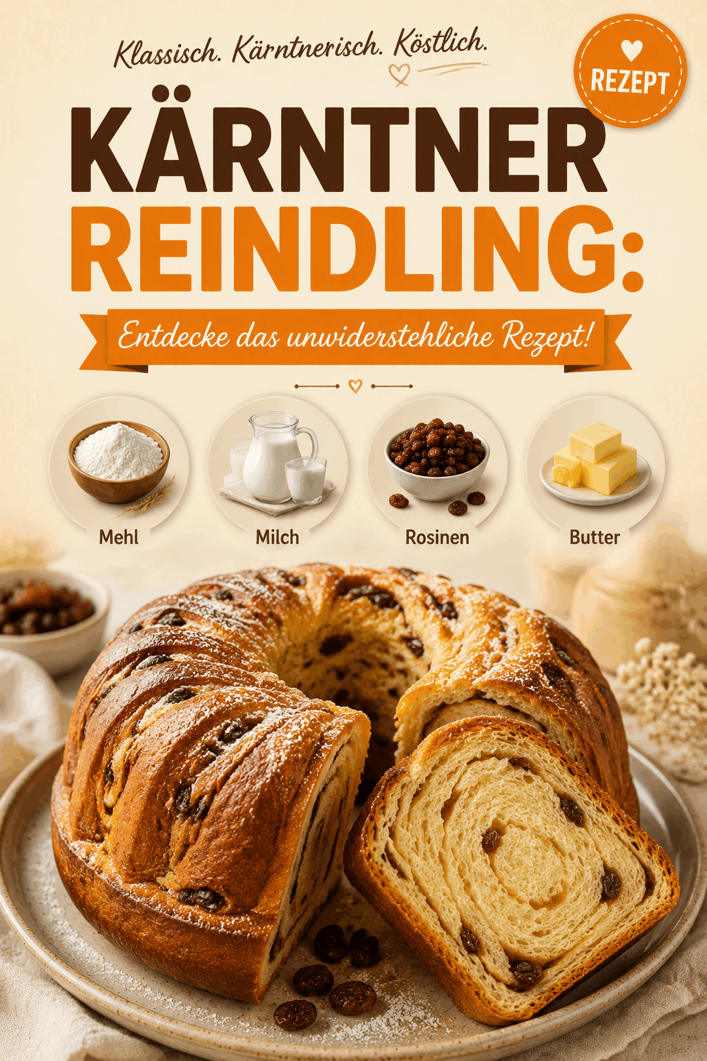 Kärntner Reindling: Entdecke das unwiderstehliche Rezept!
