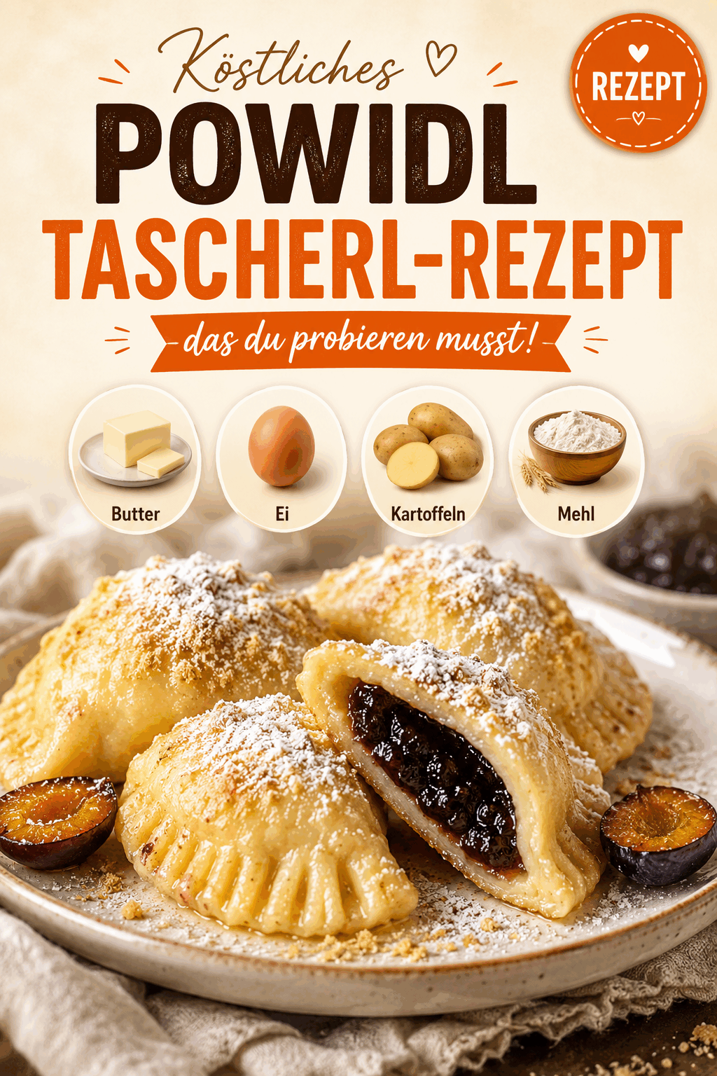 Köstliches Powidltascherl-Rezept, das du probieren musst!