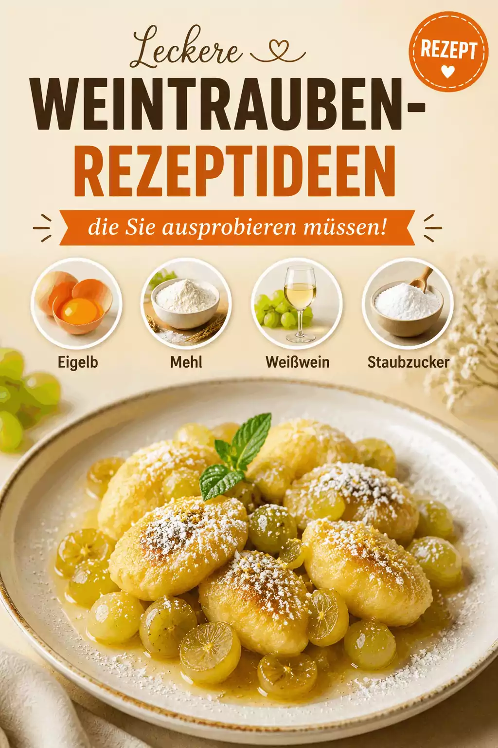 Leckere Weintrauben-Rezeptideen, die Sie ausprobieren müssen!