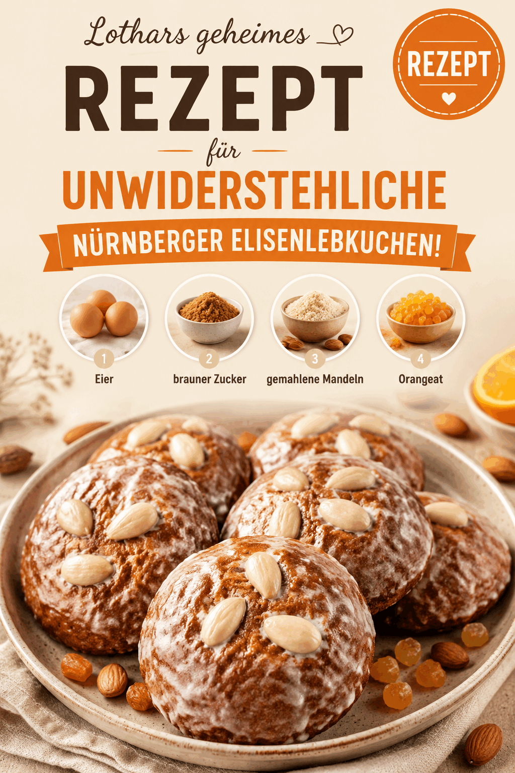Lothars geheimes Rezept für unwiderstehliche Nürnberger Elisenlebkuchen!