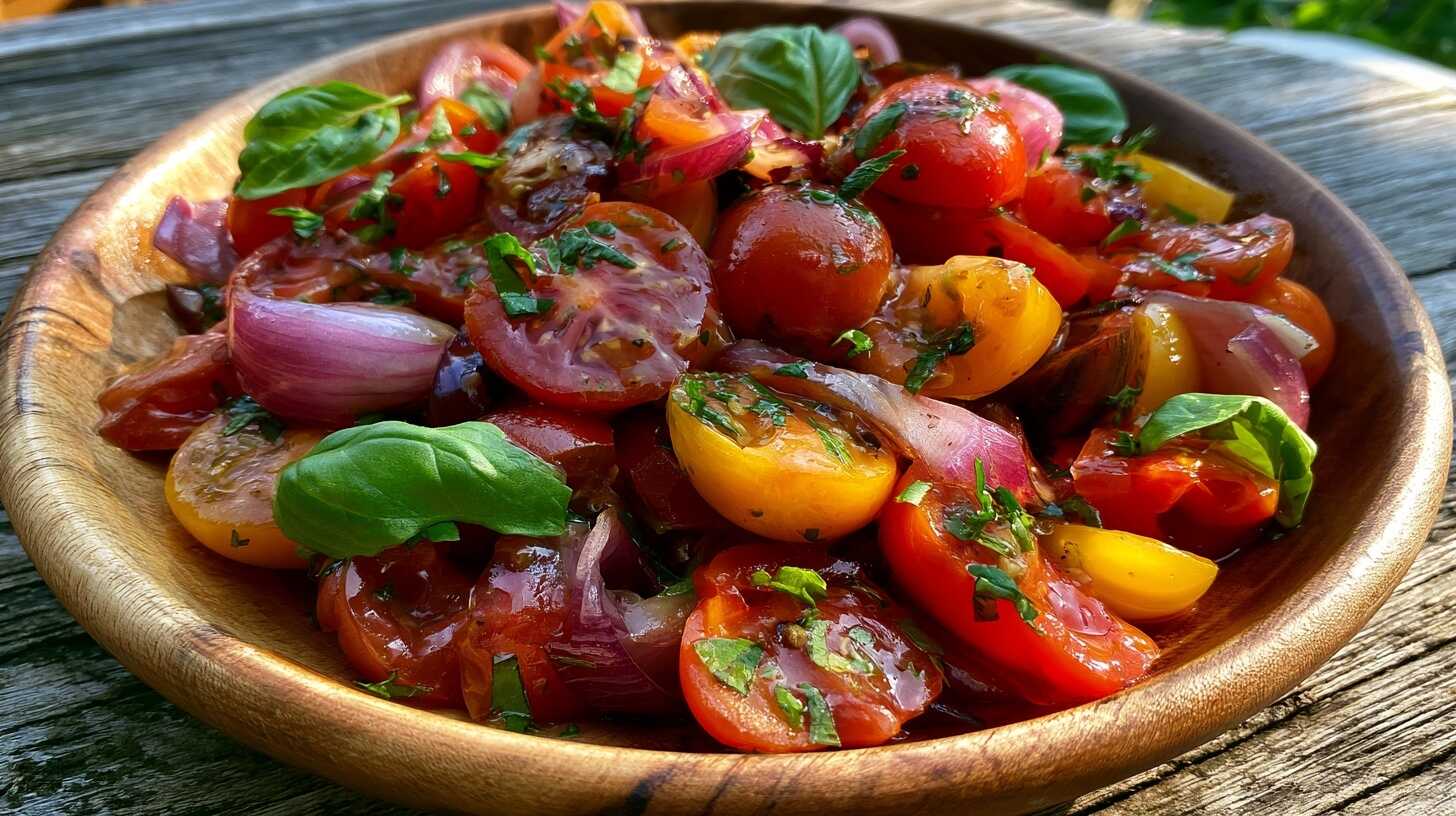 Magischer Tomatensalat – Eine Geschmacksexplosion für den Sommer