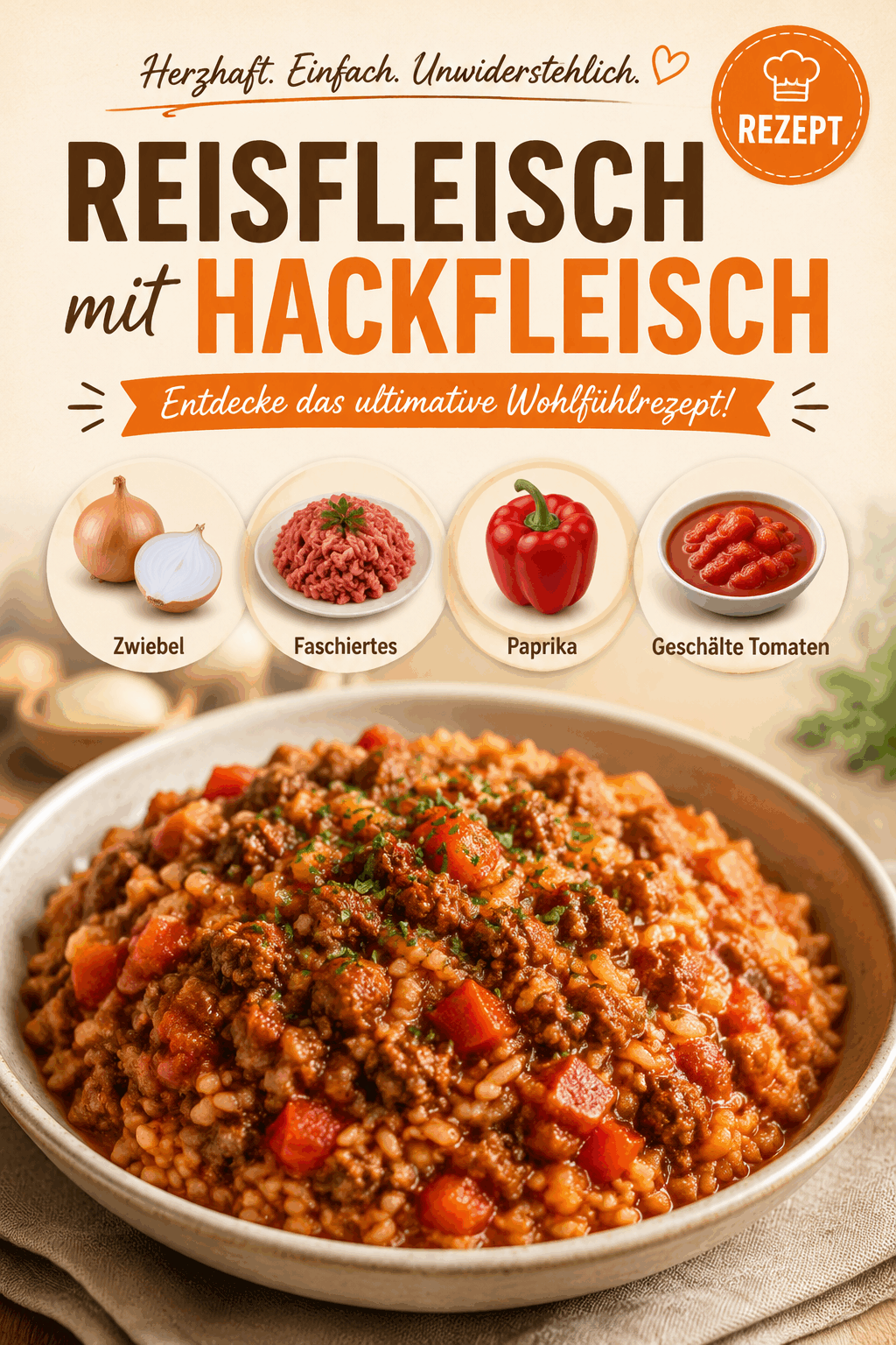Reisfleisch mit Hackfleisch – Entdecke das ultimative Wohlfühlrezept!