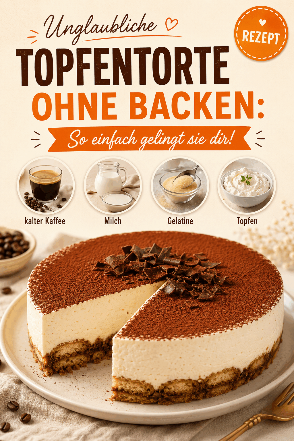 Unglaubliche Topfentorte ohne Backen: So einfach gelingt sie dir!