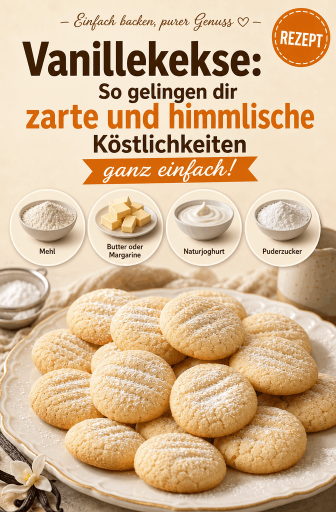 Vanillekekse: So gelingen dir zarte und himmlische Köstlichkeiten ganz einfach!