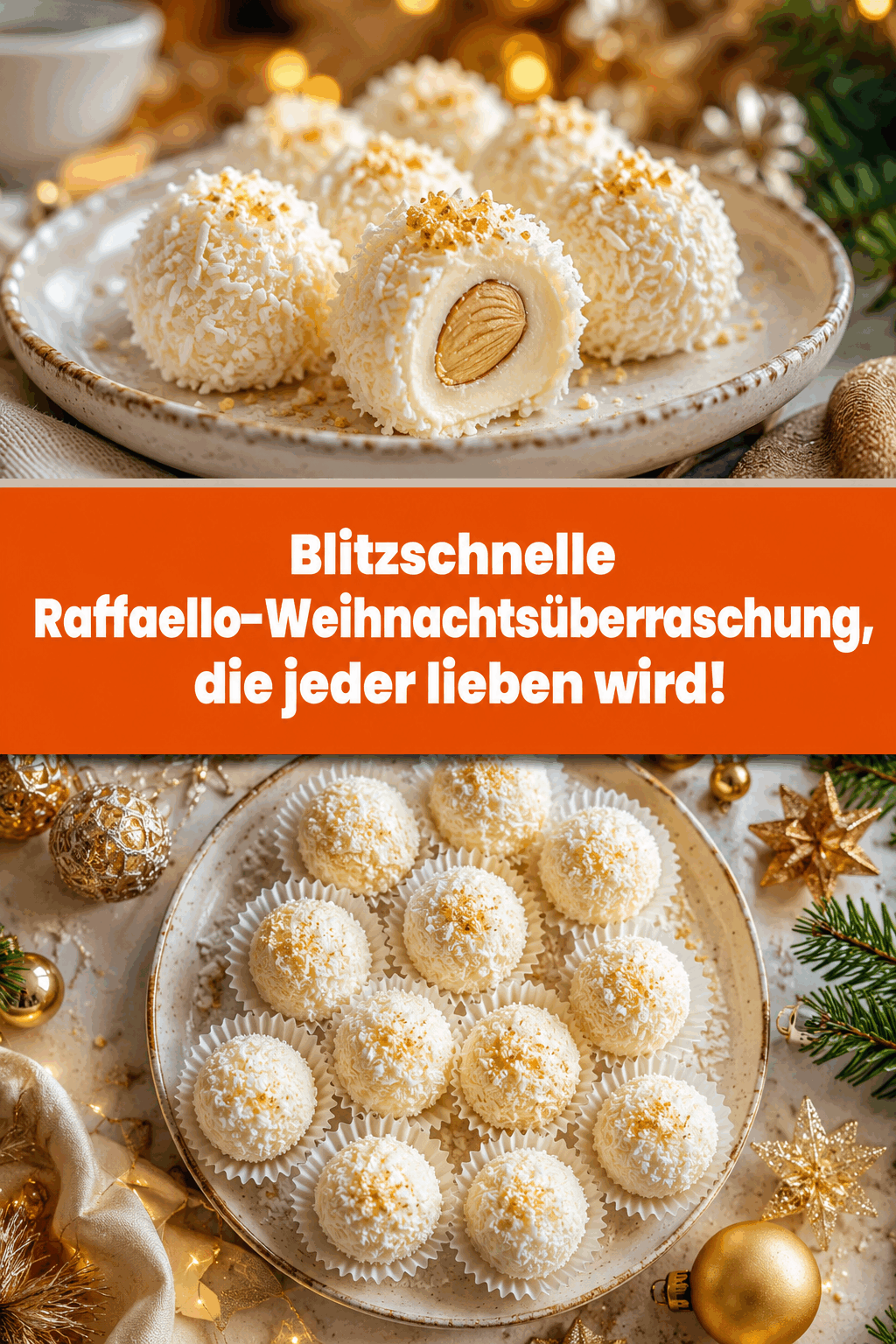 Blitzschnelle Raffaello-Weihnachtsüberraschung, die jeder lieben wird!