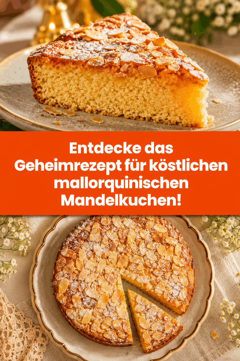 Entdecke das Geheimrezept für köstlichen mallorquinischen Mandelkuchen!