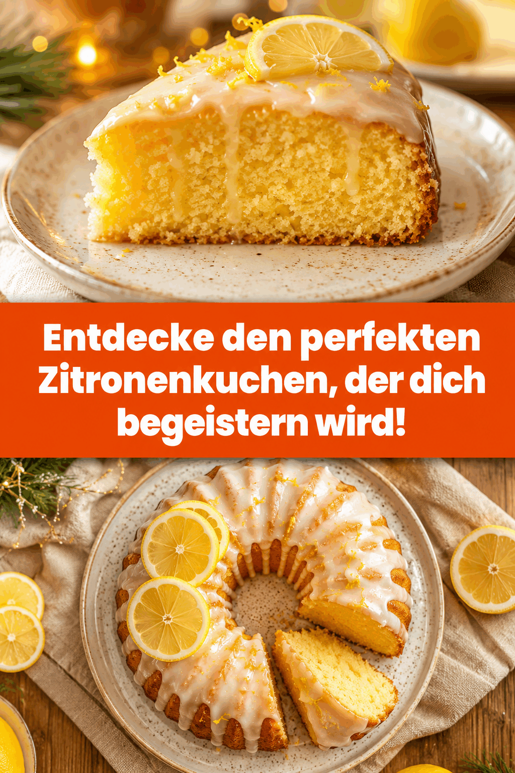 Entdecke den perfekten Zitronenkuchen, der dich begeistern wird!