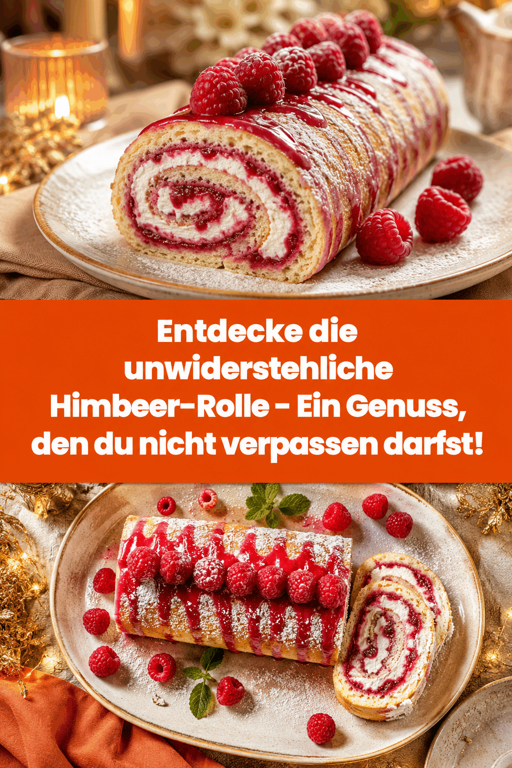 Entdecke die unwiderstehliche Himbeer-Rolle – Ein Genuss, den du nicht verpassen darfst!