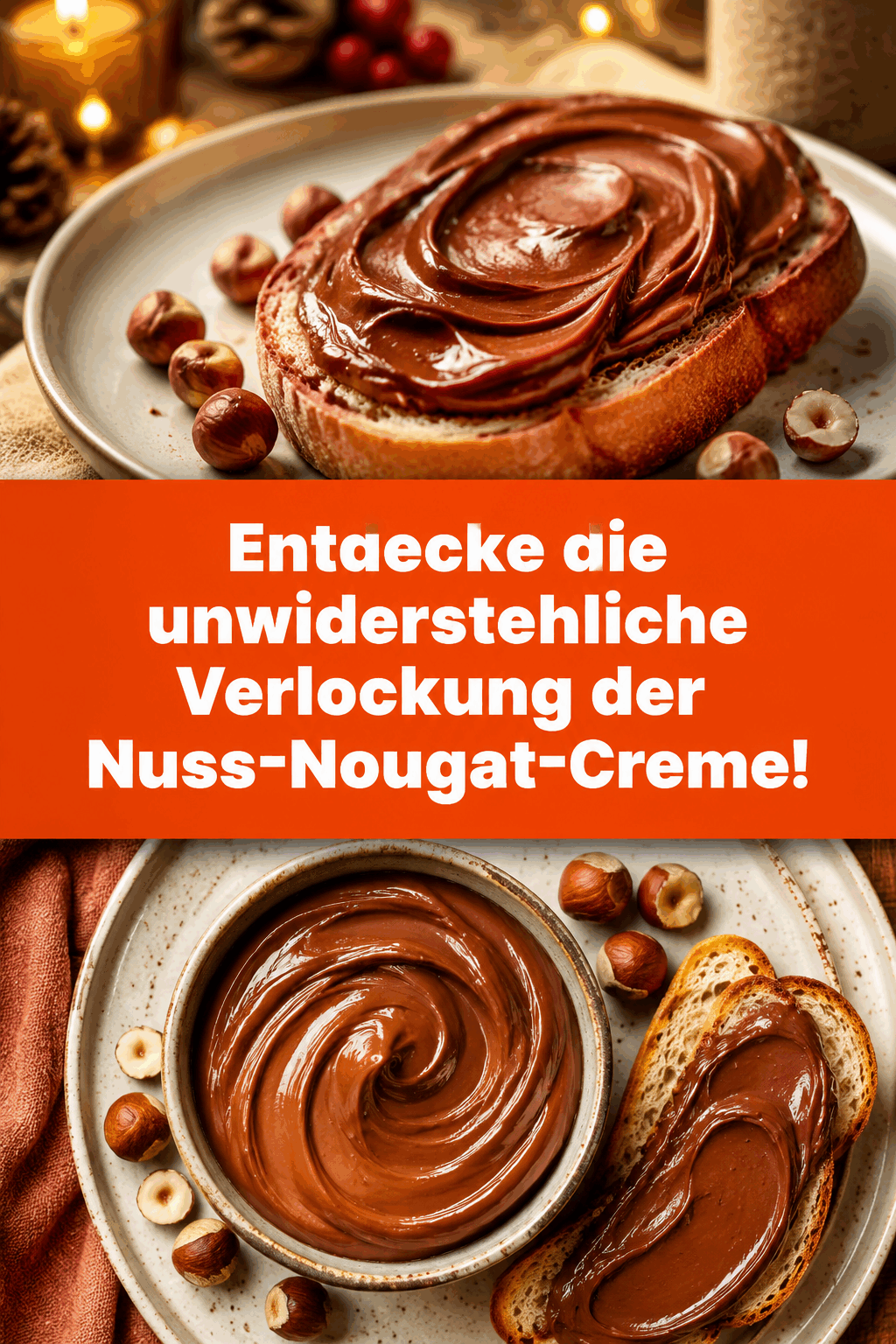 Entdecke die unwiderstehliche Verlockung der Nuss-Nougat-Creme!