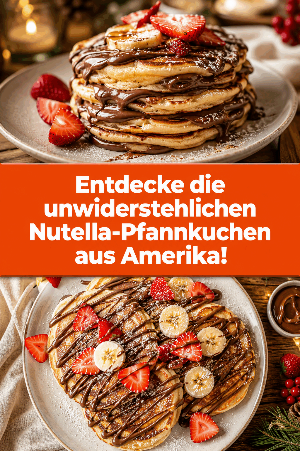 Entdecke die unwiderstehlichen Nutella-Pfannkuchen aus Amerika!
