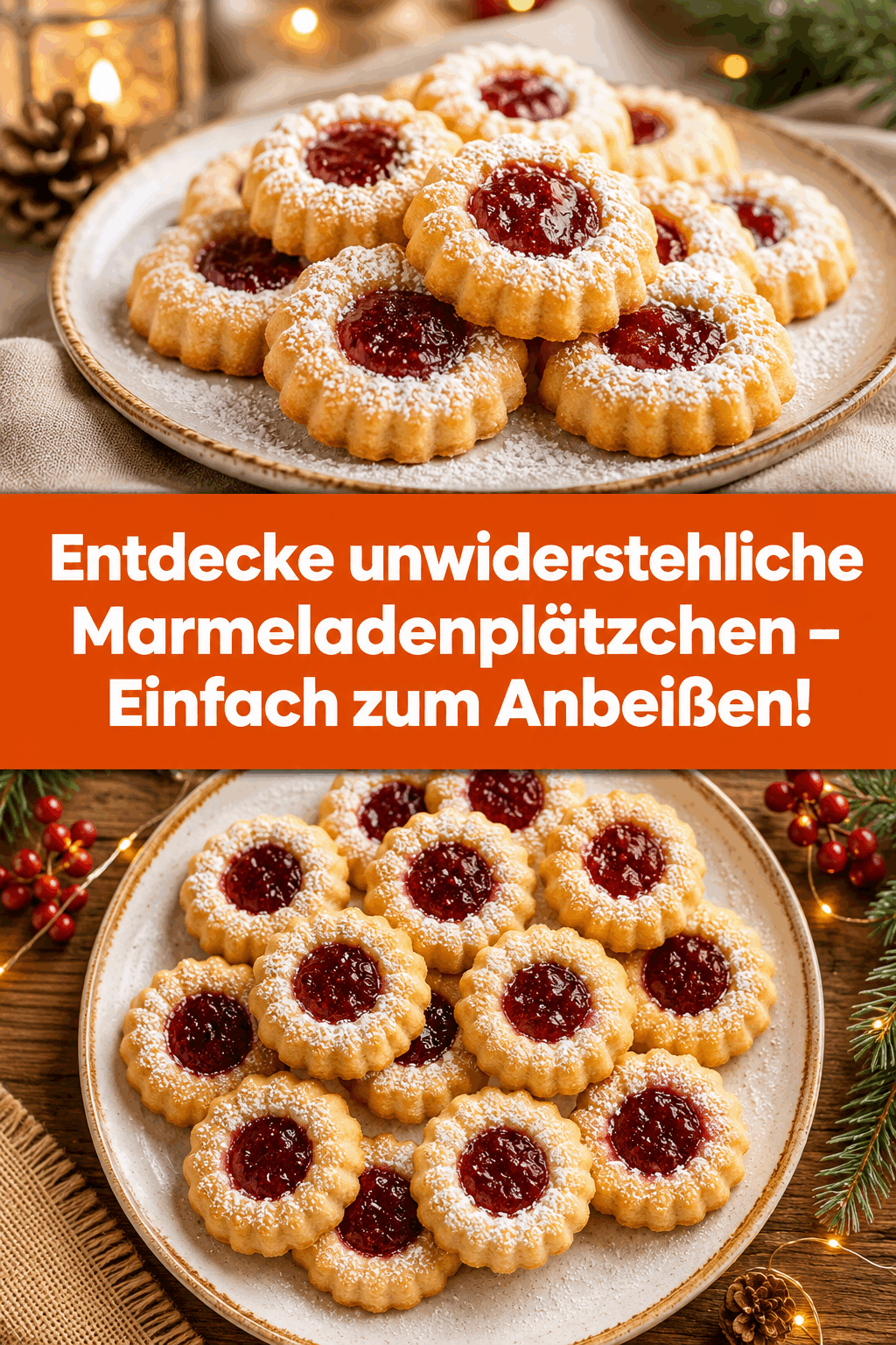 Entdecke unwiderstehliche Marmeladenplätzchen – Einfach zum Anbeißen!