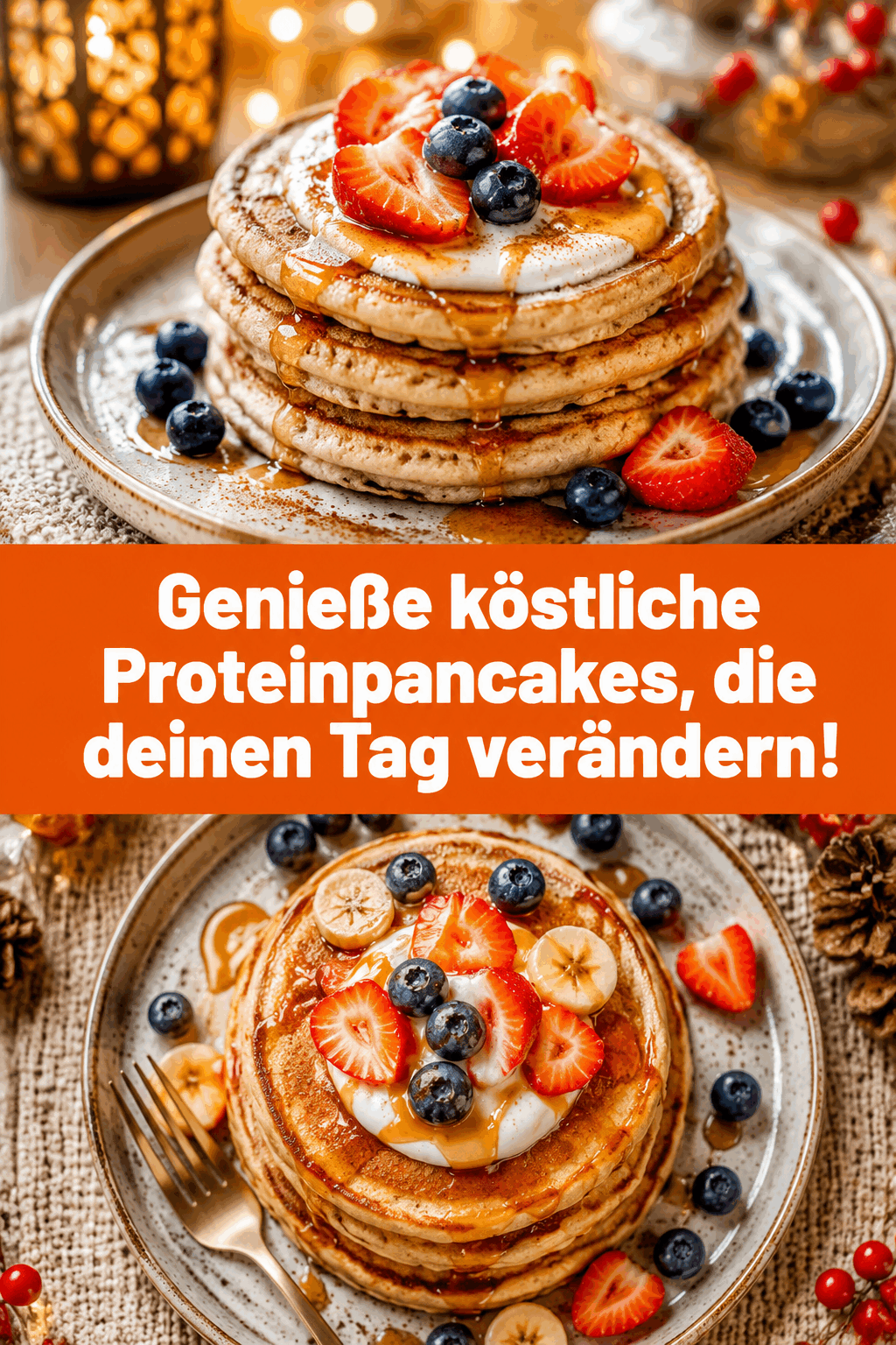 Genieße köstliche Proteinpancakes, die deinen Tag verändern!