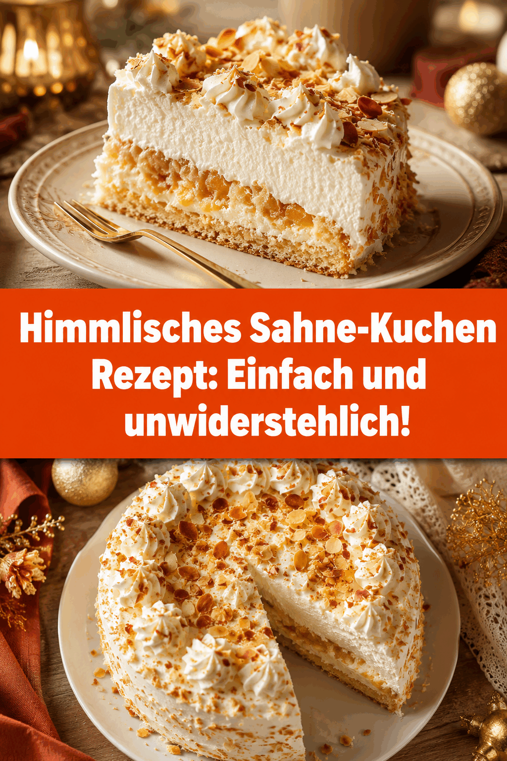 Himmlisches Sahne-Kuchen Rezept: Einfach und unwiderstehlich!