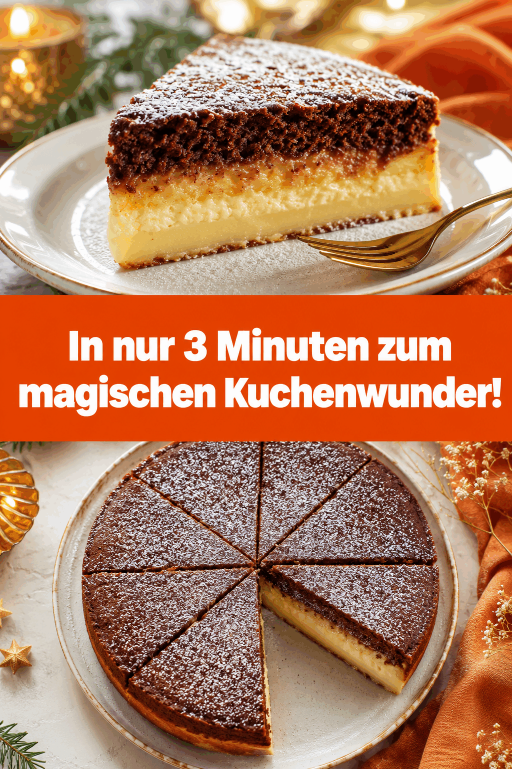 In nur 3 Minuten zum magischen Kuchenwunder!