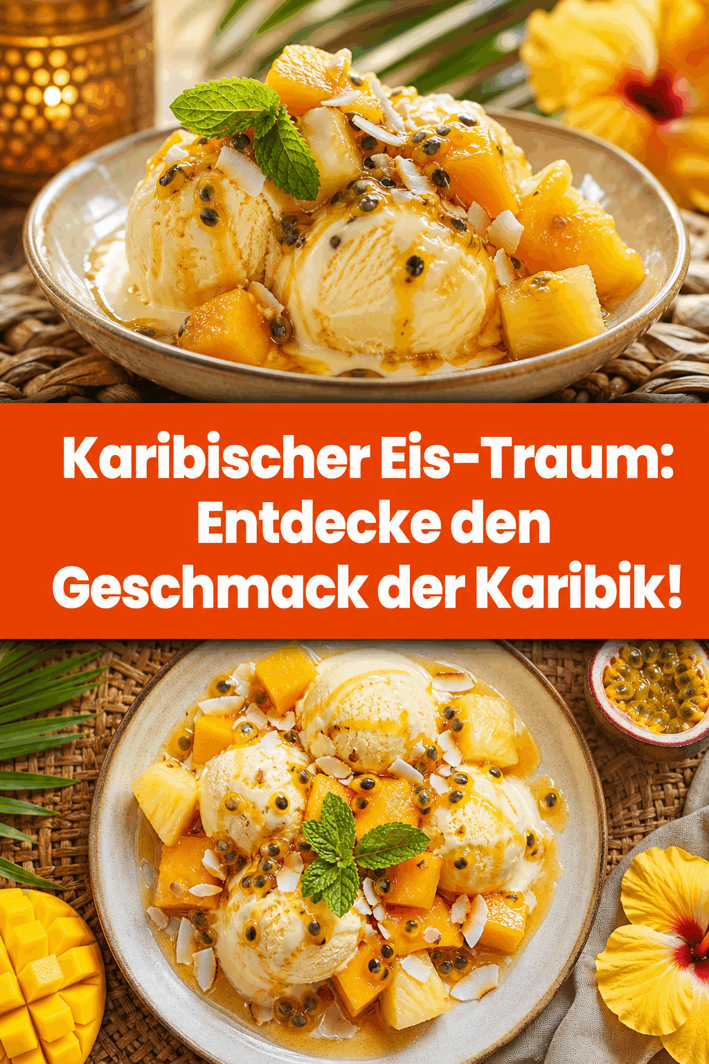 Karibischer Eis-Traum: Entdecke den Geschmack der Karibik!