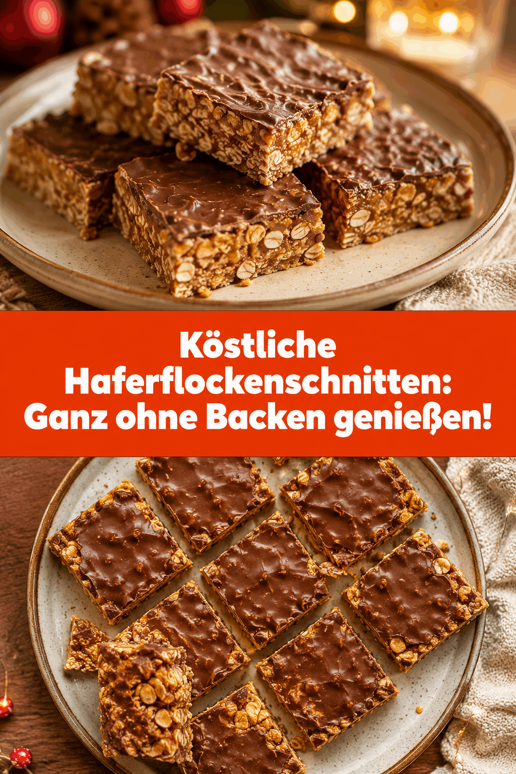 Köstliche Haferflockenschnitten: Ganz ohne Backen genießen!
