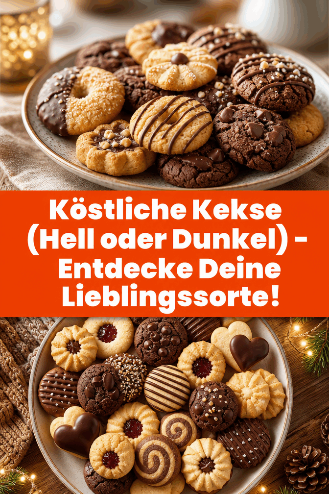 Köstliche Kekse (Hell oder Dunkel) – Entdecke Deine Lieblingssorte!