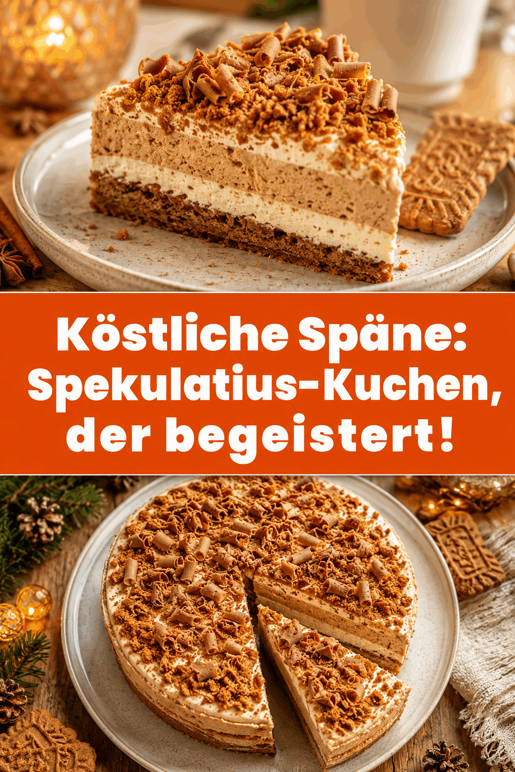 Köstliche Späne: Spekulatius-Kuchen, der begeistert!