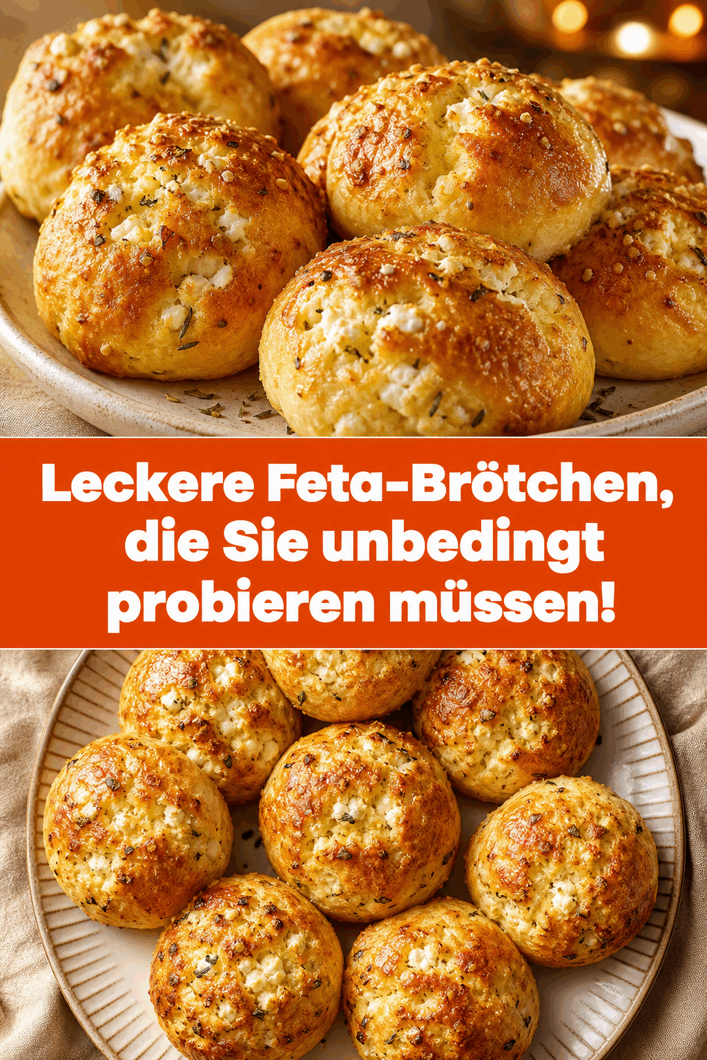 Leckere Feta-Brötchen, die Sie unbedingt probieren müssen!