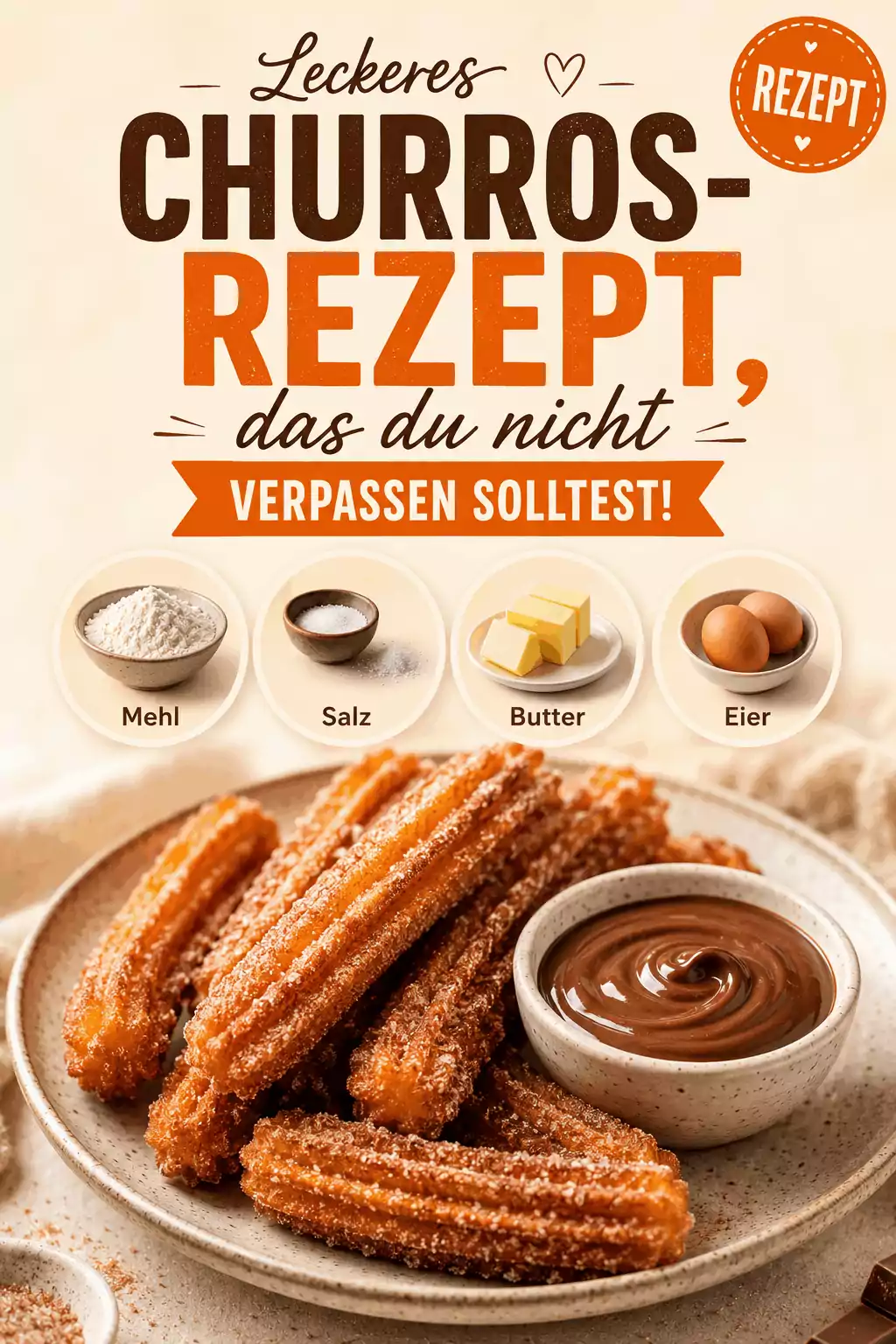 Leckeres Churros-Rezept, das du nicht verpassen solltest!