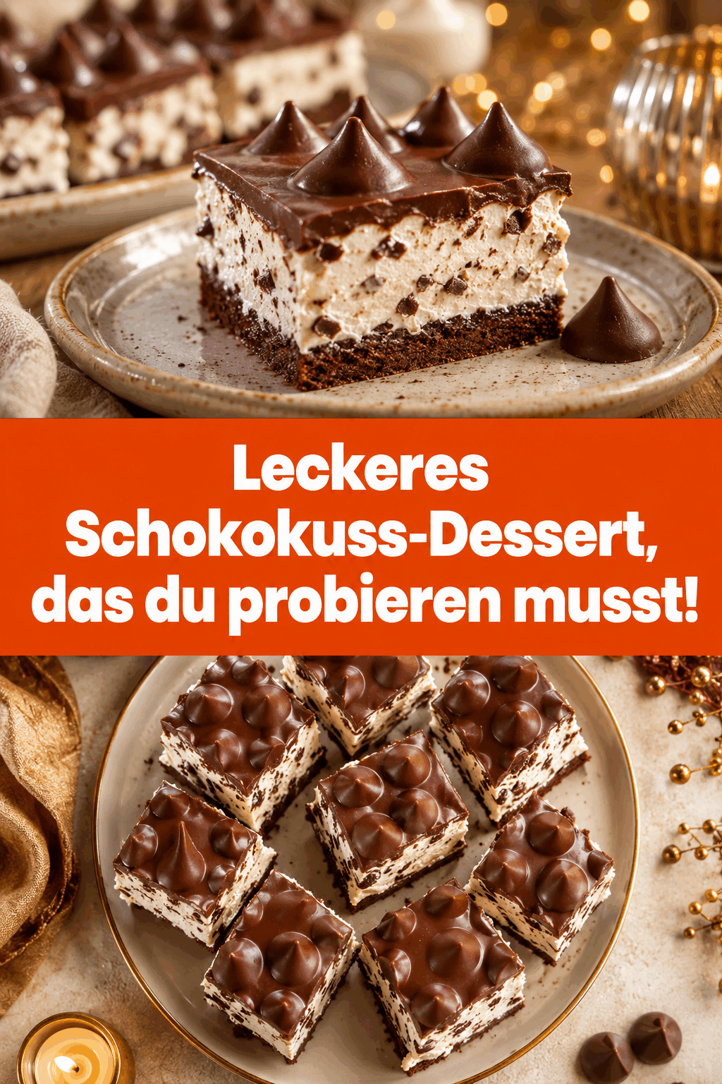 Leckeres Schokokuss-Dessert, das du probieren musst!