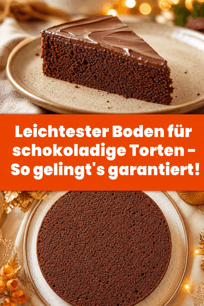 Leichtester Boden für schokoladige Torten – So gelingt’s garantiert!