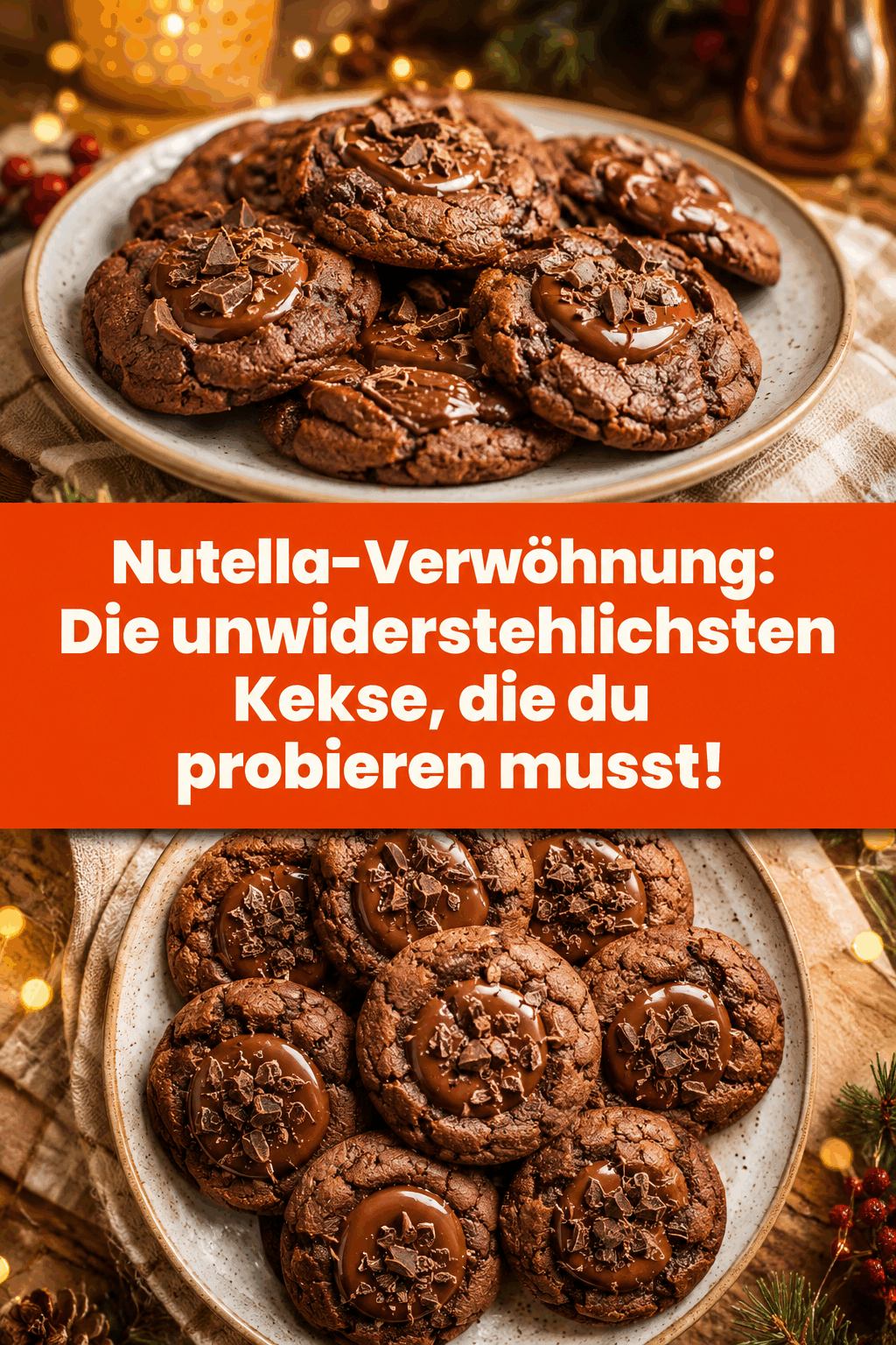Nutella-Verwöhnung: Die unwiderstehlichsten Kekse, die du probieren musst!