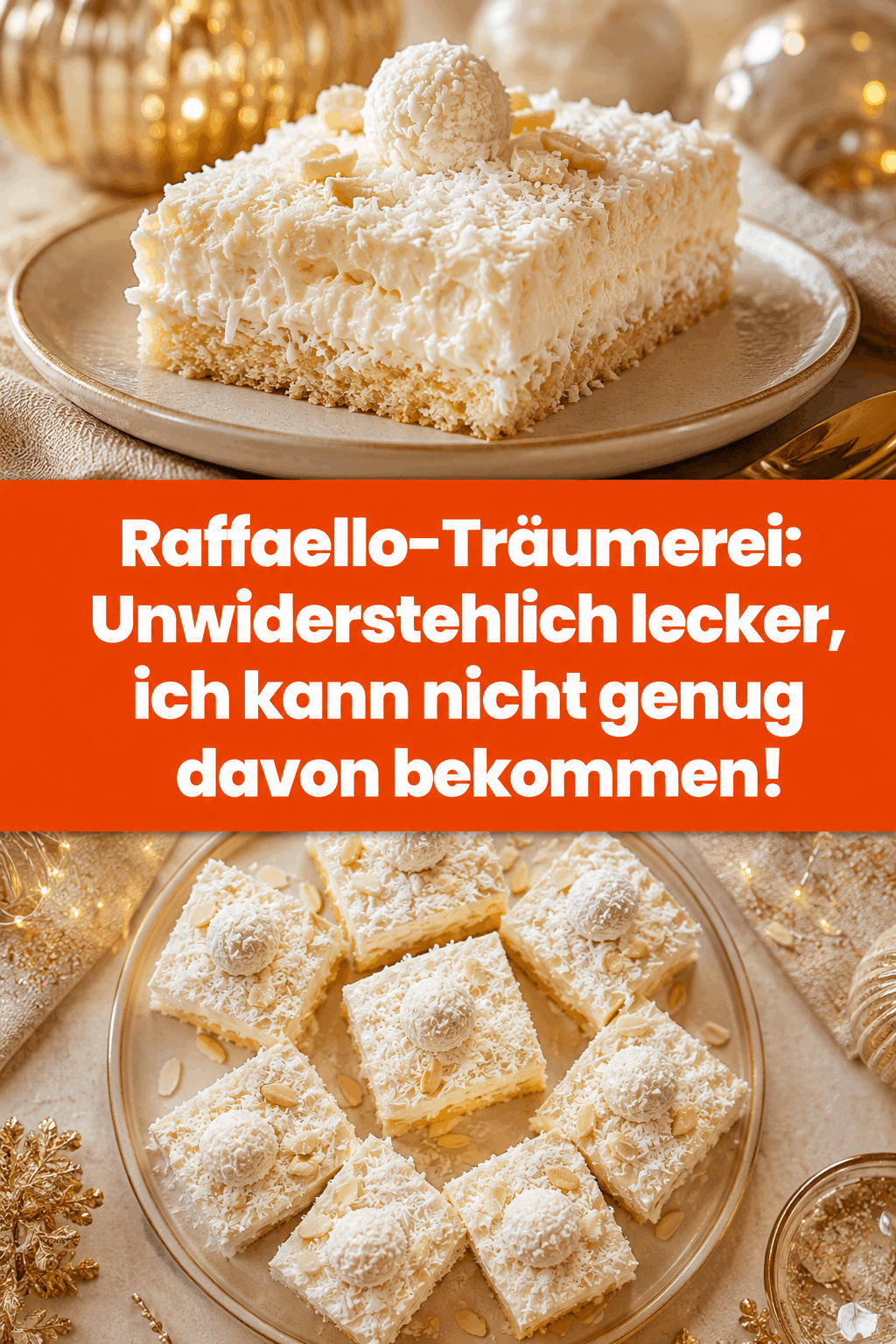 Raffaello-Träumerei: Unwiderstehlich lecker, ich kann nicht genug davon bekommen!