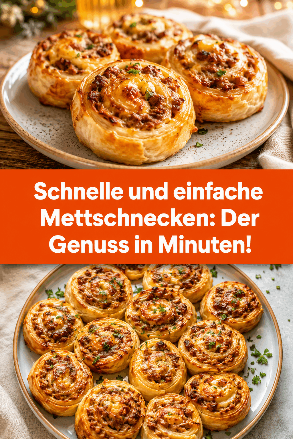 Schnelle und einfache Mettschnecken: Der Genuss in Minuten!